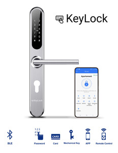 Zamek do apartamentów KeyLock na wkładkę 72mm